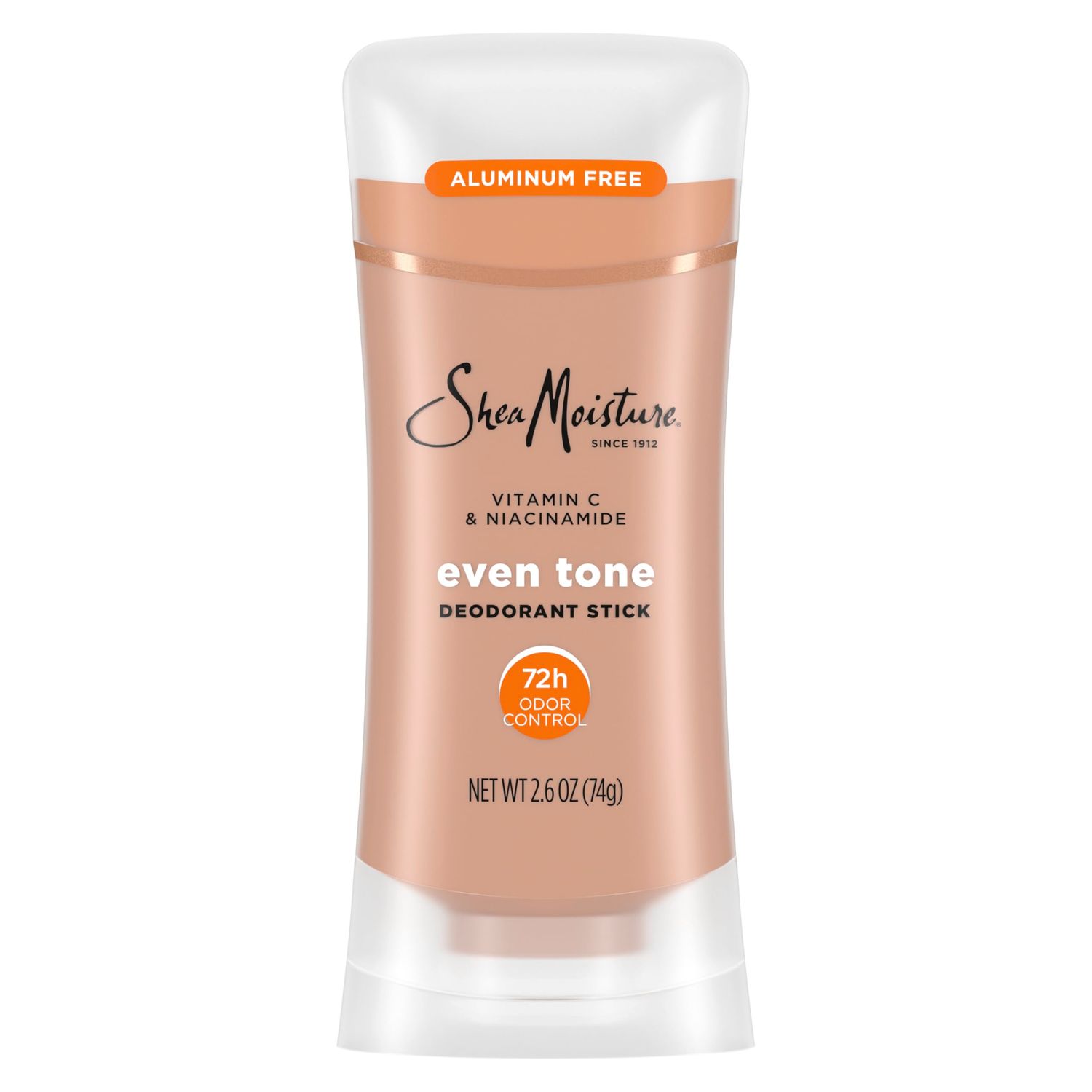 Shea Moisture Deodorant Stick for 72h Odor Control Fresh Aluminum Free 2.6 oz