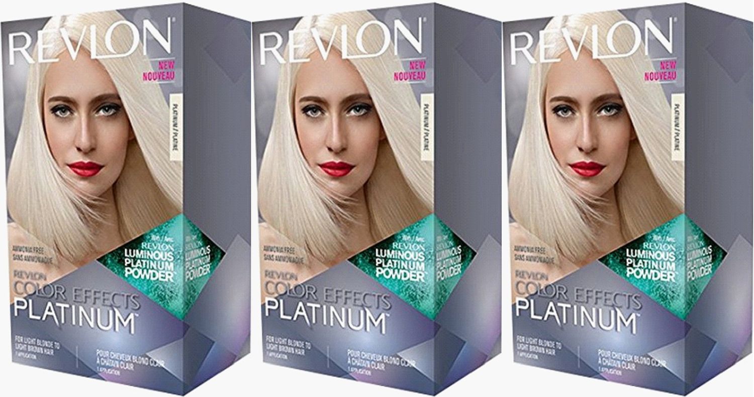 Revlon Colorsilk Color Effects Highlights, Platinum, 3 Count