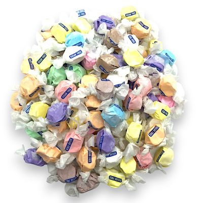 Klub Bulk Sugar Free Salt Water Taffy-Keto Friendly- Premium Quality 1.5 lbs, Delicious Taste Individually Wrapped Sugar Free Taffy-Ideal Diabetic Gluten Free(24 oz)