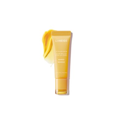 LANEIGE Lip Glowy Balm Mango: Hydrate, Glossy, Lightweight, Moisturize Tint with Shea Butter