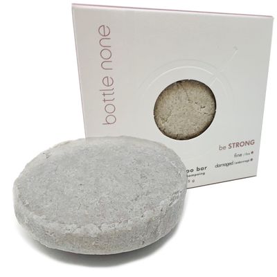 BOTTLE NONE be STRONG Shampoo Bar for Fine or Damaged Hair PH BalancedSalon GradeNatural 50 Washes