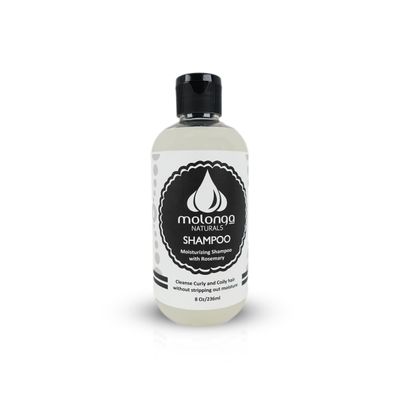 Molonga Naturals Rosemary Mint Strengthening Shampoo Sulfate-Free Mint Hair Shampoo Strengthens, Rejuvenates Hair Scalp Aloe-Packed Moisturizing Shampoo Hair Shampoo