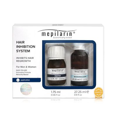 Mepilarin Hair Inhibition System - Hair inhibitor - after epilation, waxing - Nourishes the skin