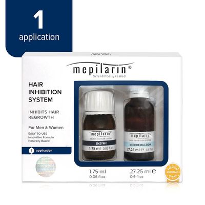 Mepilarin Hair Inhibition System - Hair inhibitor - after epilation, waxing - Nourishes the skin