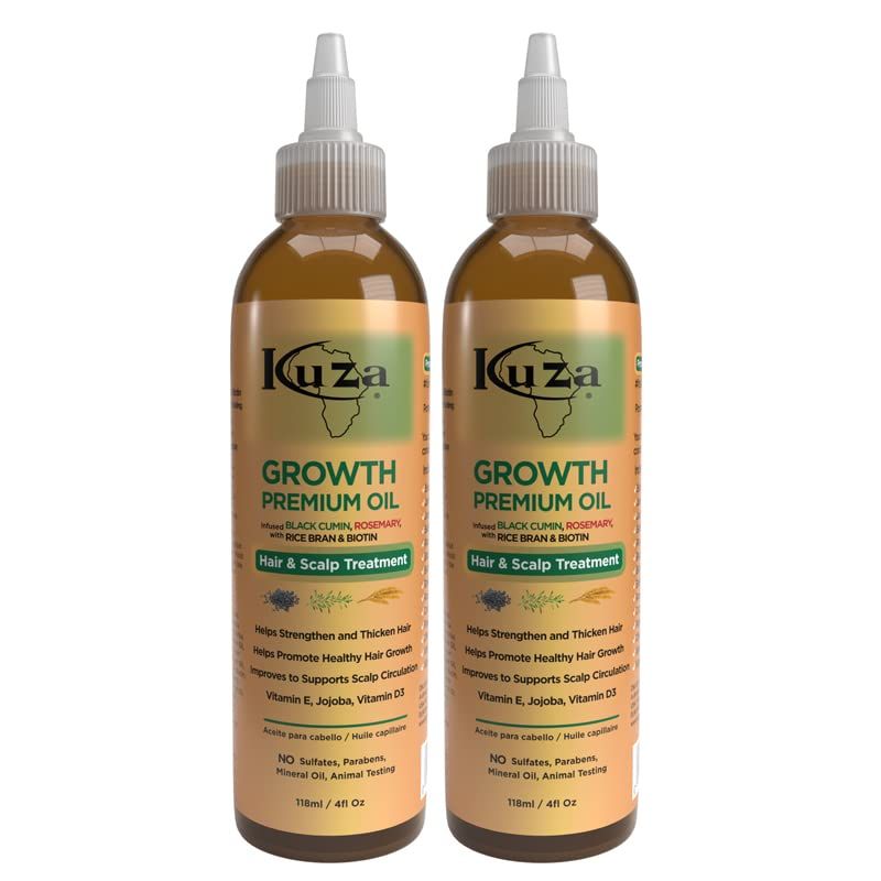 Premium Growth Oil WBlack Cumin Rosemary 4 Oz. (Pack Of 2)