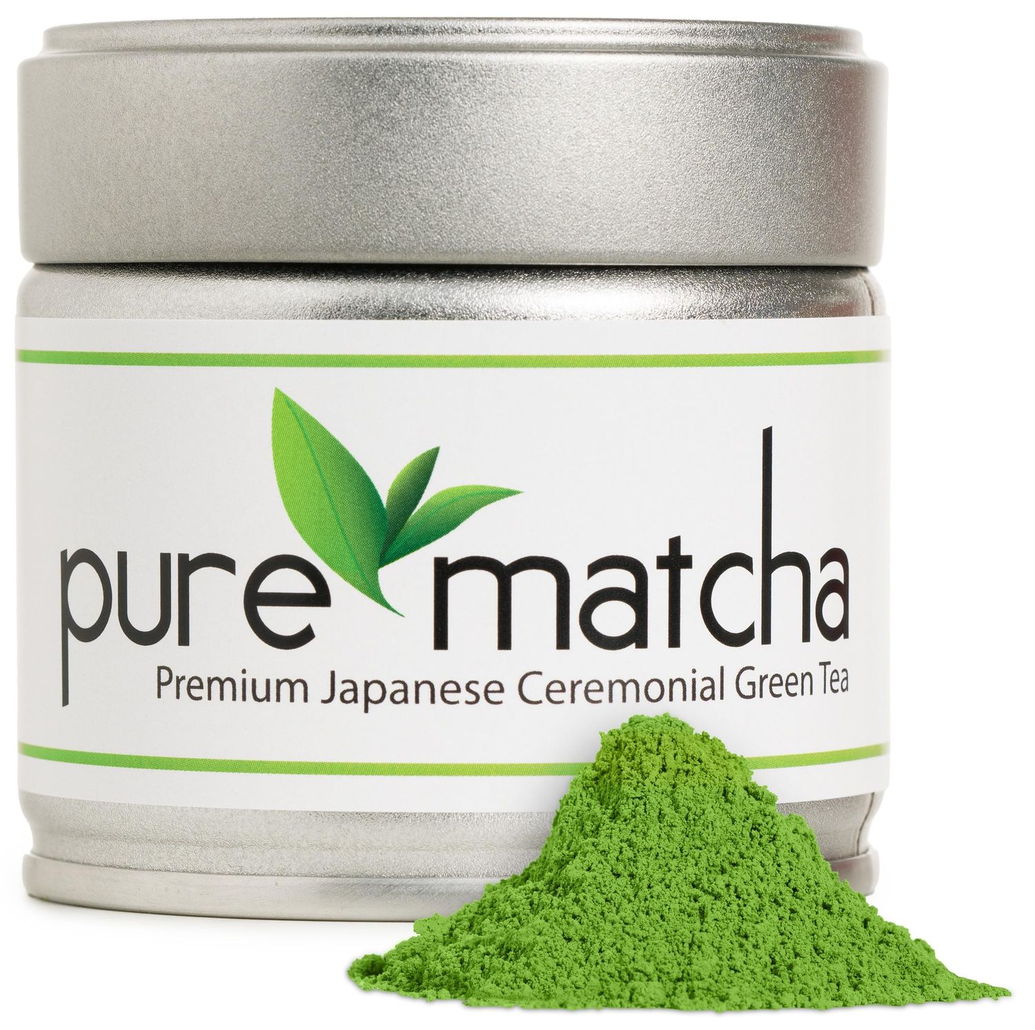 Pure Matcha Premium Ceremonial Grade Matcha Green Tea Powder Authentic Japanese Origin Sugar Free 30g, 1.06oz