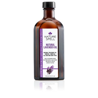 Nature Spell Lavender Oil for Hair Skin, Designed for Dandruff and Itchy Scalp, Reduce Skin Irritation and Promote Restful Sleep, 5.07 Fl Oz