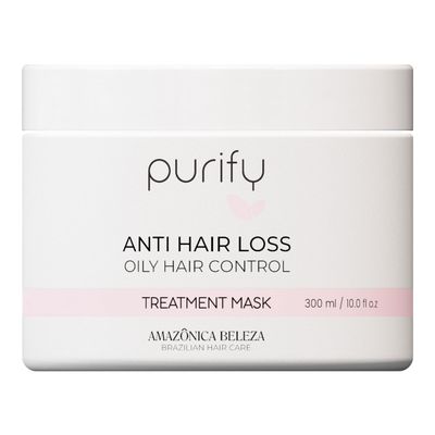 AMAZONICA BELEZA Purify Hair Mask Amabelle 300 g 10.0 Fl Oz Mascarilla Anti Fall Anti Oliness