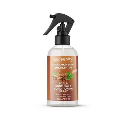 Locsanity Cinnamon Mint Eucalyptus Scalp Soothing Conditioning Spray