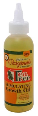 Ultimate Originals Tea Tree Stimulating Growth Oil 4 Ounce (118ml) (6 Pack)