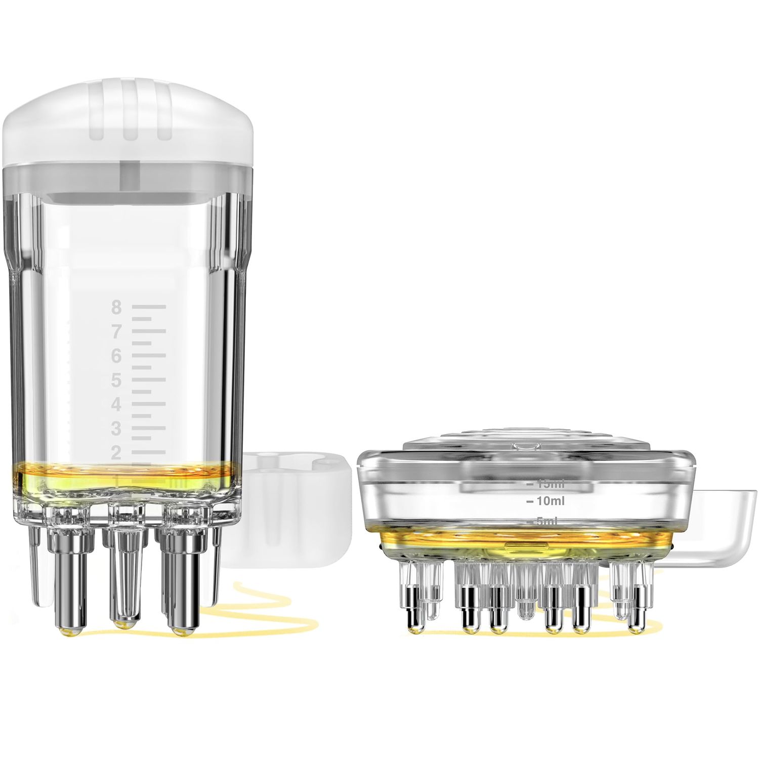HT-YXXPro Minoxidil Applicator,1-Minute Quick and Precise Application No Wet Fingers Minoxidil Applicator tool Minoxidil Applicator Comb Brush Massager Scalp Bottle Applicator