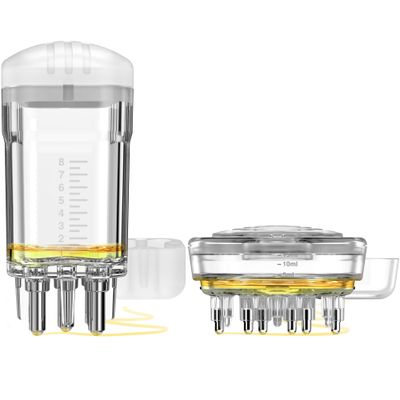 HT-YXXPro Minoxidil Applicator,1-Minute Quick and Precise Application No Wet Fingers Minoxidil Applicator tool Minoxidil Applicator Comb Brush Massager Scalp Bottle Applicator