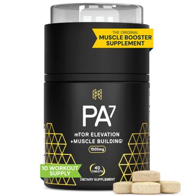 HPN PA(7) Phosphatidic Acid Muscle Builder Top Natural Muscle Builder - Boost mTOR Build Mass and Strength from Your Workout 10 Day Supply