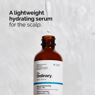 The Ordinary Hair Care Natural Moisturizing Factors Hyaluronic Acid, Lightweight Hydrating Scalp Serum with Hyaluronic Acid and Squalane, 2 Fl Oz