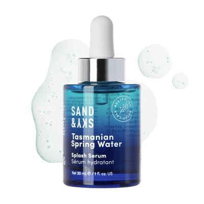 Sand Sky Tasmanian Spring Water Hydrating Serum with Hyaluronic Acid Probiotics - Fine Line Reducing Face Serum, Plumps Skin Smooths Wrinkles, 1 fl oz