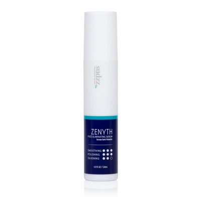 SUDZZFX Zenyth Frizz Eliminator Serum - Heat Protector, Smoothing Styling Serum for Damaged Hair - 4 Fl Oz