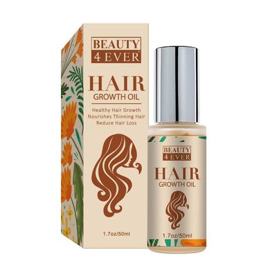 Beauty 4 Ever - Hair Growth Oil, Serum for Thicker Longer Fuller Healthier Hair.