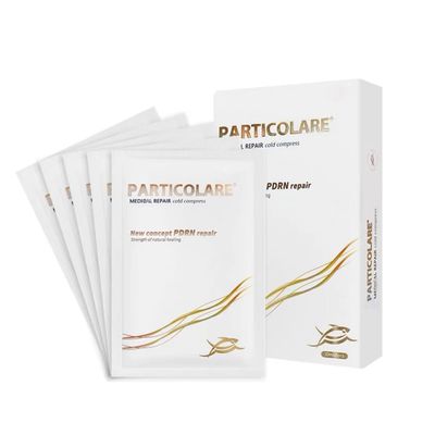 BeautyMall 1 Box Particolare Facial Mask CollagenHyaluronic Acid Soothing Hydrating Moisturizing Facial Mask, 30ml 5 (Gold Facial Mask)