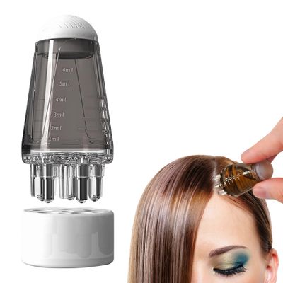 Hair oil applicator for scalp,Hair oiling applicator,Ball Applicator Bottle