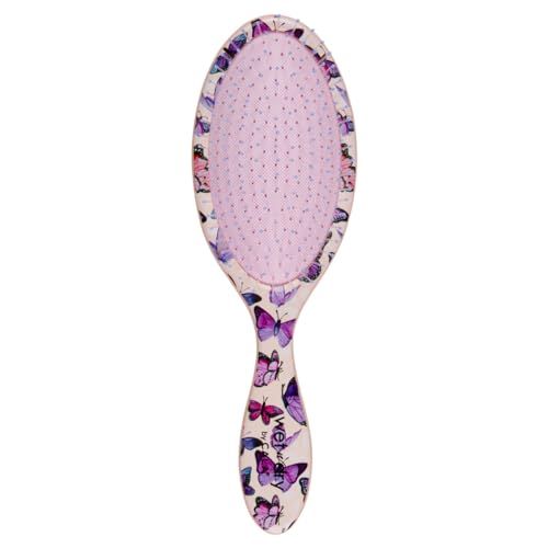 Cala wet n dry DETANGLING HAIR BRUSH BUTTERFLY PRINT