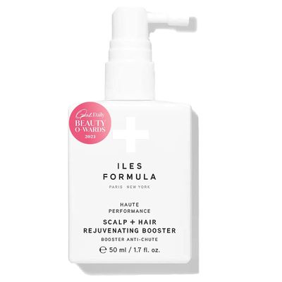 Iles Formula Haute Performance Scalp Hair Rejuvenating Booster - Reduces the Signs of Hair Loss, Boosts Growth of Thicker Stronger Hair, 1.7 Fl Oz