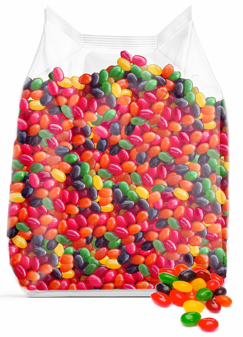 Starbrst Jelly Beans Bulk Bag - 3lb Bulk Jelly Beans Original Fruity Flavors Easter Candy For Egg Fillers, Baskets, Candy Buffet Treats