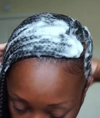 CHOISIE1 Hair Mousse for Braids, Twist, Locs - 7 oz, High Shine Style, Moisturizes, No Frizz or Fraying Hair Mousse - Infused with Tea Tree Oil, Alkaline Water, Coconut Oil, Biotin