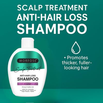 Morfose Scalp Treatment Anti Hair Loss Shampoo, 10.14 Fl Oz