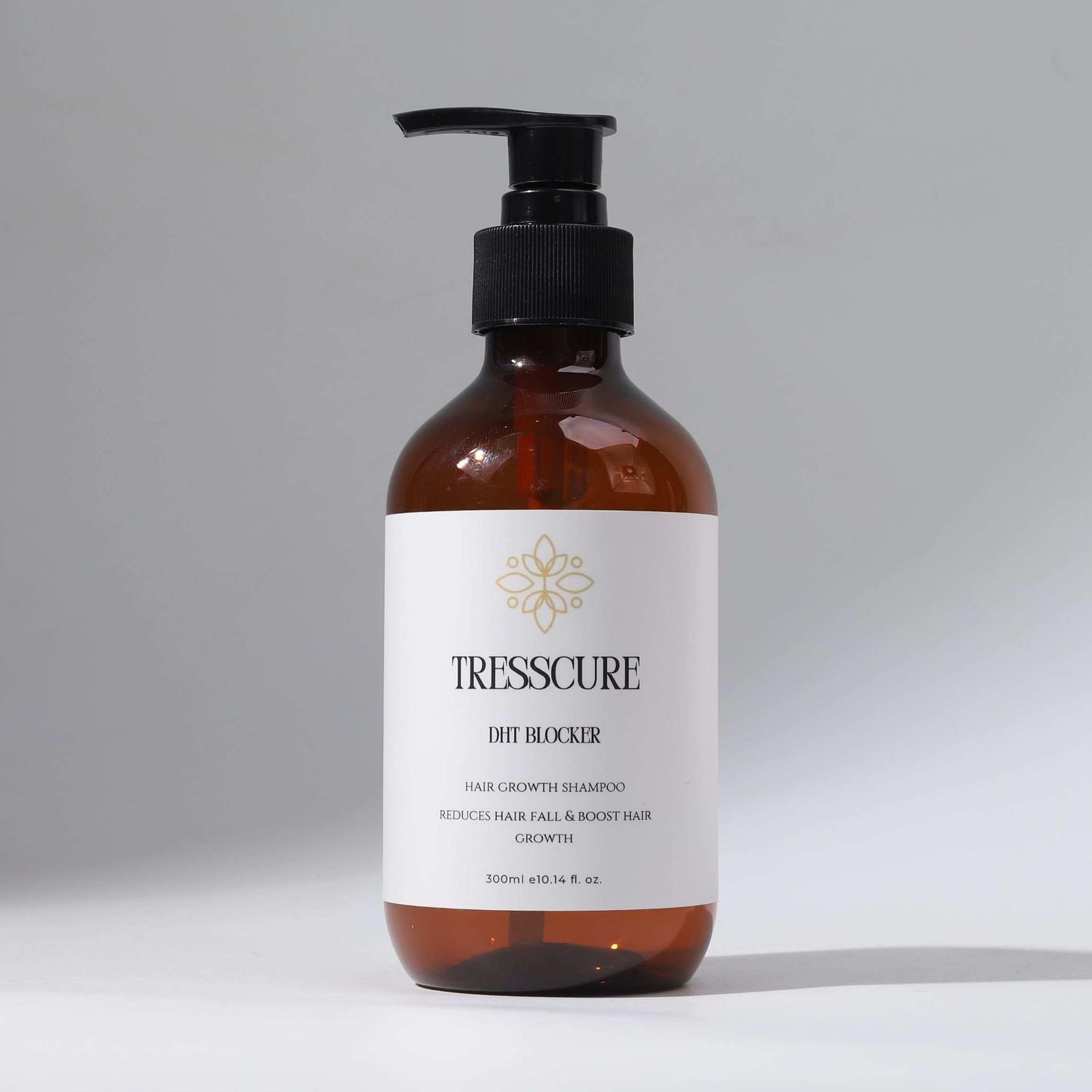 TRESSCURE DHT BLOCKER Professional Hair Growth Shampoo (10,14oz) Advanced Clinical Formula, VISIBLE RESULTS in 90 days, Natural Hair Regrowth Treatment, Stops Hair Loss, For Men Women