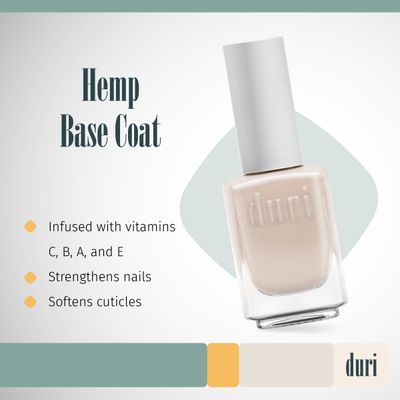 duri Hemp Liquid Wrap Base Coat - 0.45 fl. oz.