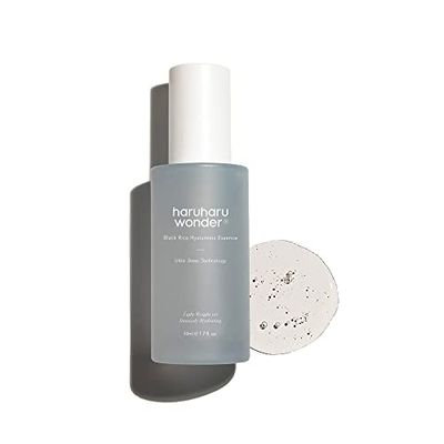 Haruharu Wonder Black Rice Hyaluronic Essence 1.6 fl. oz 50 ml Hyaluronic Acid Essence, Facial Moisturizer
