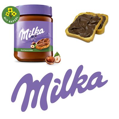 Milka Hazelnut Creme Spread - 2 PACK- 2 x 350 g Jars