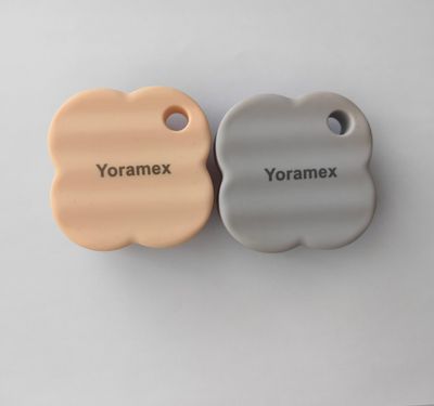 Yoramex Silicone Scalp Scrubber Shampoo Brush 2 Pack,100 Silicone Scalp Massager with Soft Bristles for Hair Growth,Hair Shampoo Brush for Scalp Care Scalp Exfoliator (BeigeBlue)