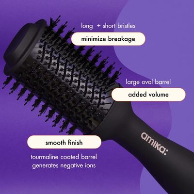amika Hair Blow Dryer Brush 2.0