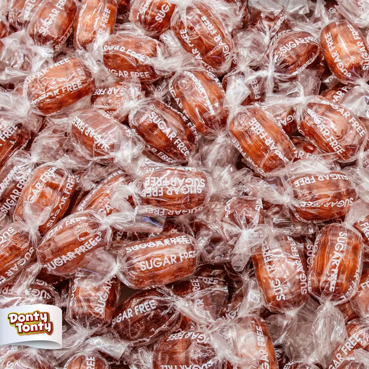 ROOT BEER BARRELS Hard Candy Sugar Free 2 lb - Old Fashioned Rootbeer Flavor, Individually Wrapped, Bulk Candies in Resealable Bag