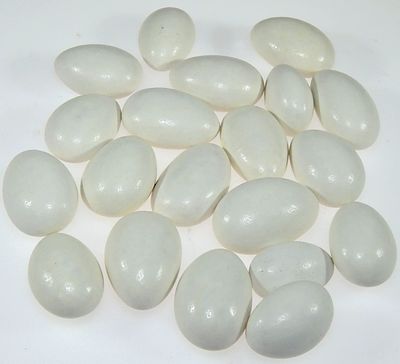 Jordan Almonds - Candy Coated Almonds - White - Top Grade Almonds Covered In A Thin Candy Coating By CandyKorner - 1 Pound (16 Ounce)