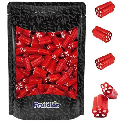 Fruidles Cherry Loaders Gummies, Sweet Chewy Licorice With a Creamy Filling, Fun for Snacking, Parties, Events, and Platters, Non-GMO (1 Pound)