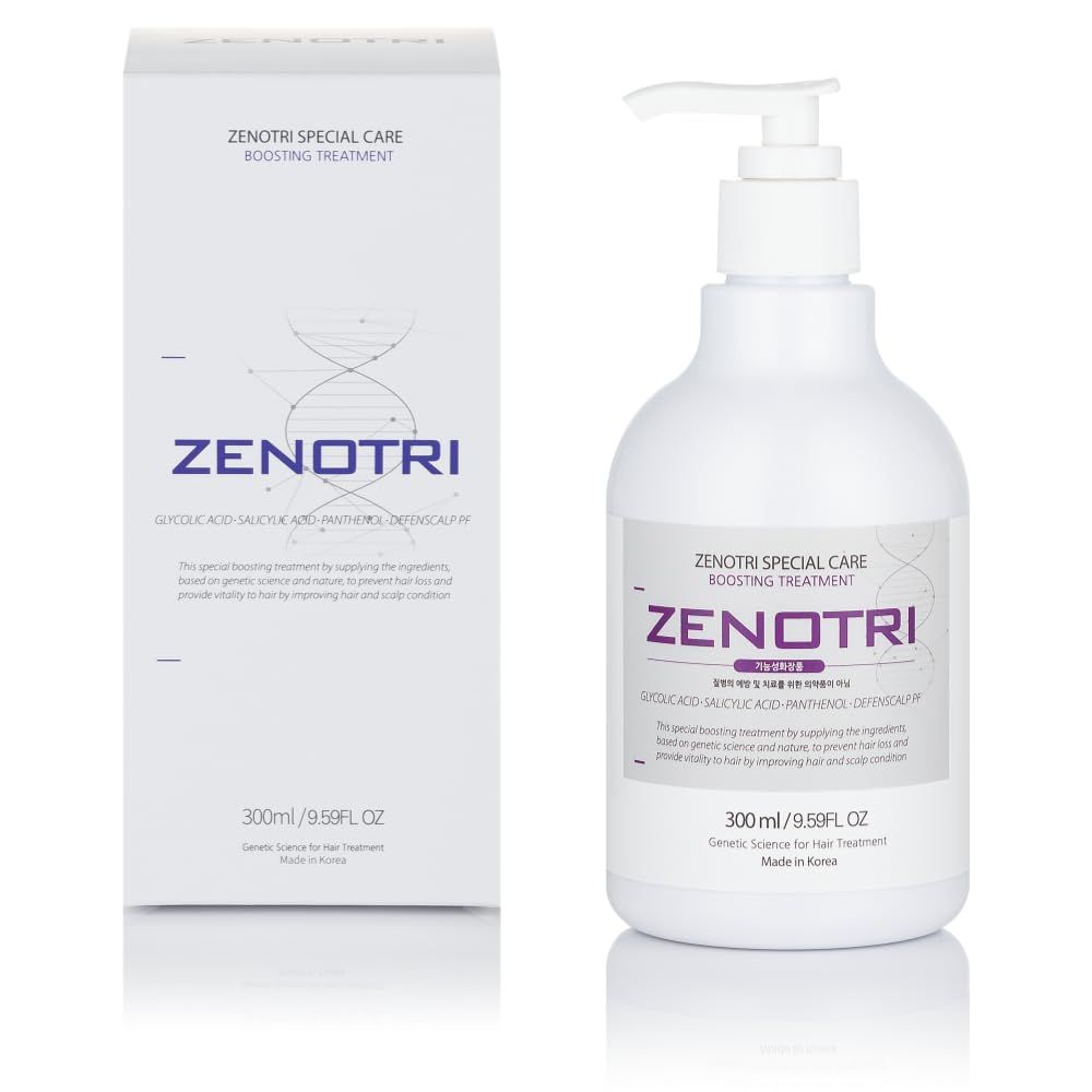 ZENOTRI Boosting Treatment Scalp Hair Loss Hair Vitality Triple Care All-in-One (300ml9.59FL OZ)