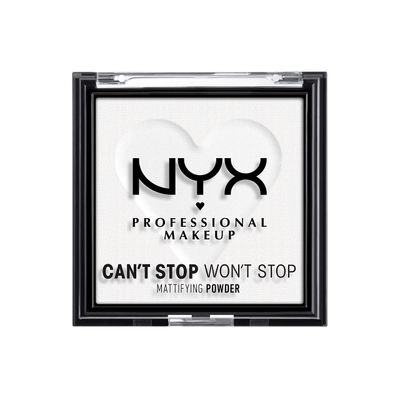 NYX PROFESSIONAL MAKEUP Can&#39;t Stop Won&#39;t Stop Mattifying Pressed Powder - Bright Translucent