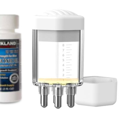 CRAKLA Scalp Applicator Brush Tool Dedicated to Minoxidil, Hair Serum Applicator, Oil Scalp Massage Applicator Comb with Smooth Glide and Even Dispensing(Not lnclude Any Liquids)