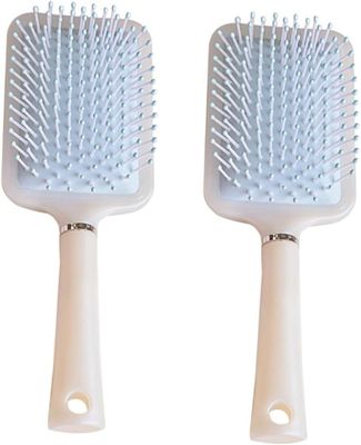 2PCS Air Cushion Comb,Anti Static Massage Oval Comb,Hair Brush Set use with both Wet Dry Hair,No More Tangles Hairbrush,Professional Styling Hair Brush Suitable for All Hair Types