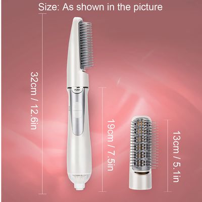 ZJchao 2 in 1 Hair Dryer Brush, Negative Ion Anti-frizz Hot Air Brush Blower, Professional Electric Household Hair Curling Comb, Protable Hair Dryer Comb Machine