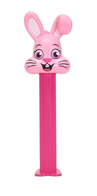 PEZ Easter Candy Dispenser - Pink Easter Bunny With 2 Pez Candy Refills Easter Candy, Easter Baskets, Party Favors, Grab Bags