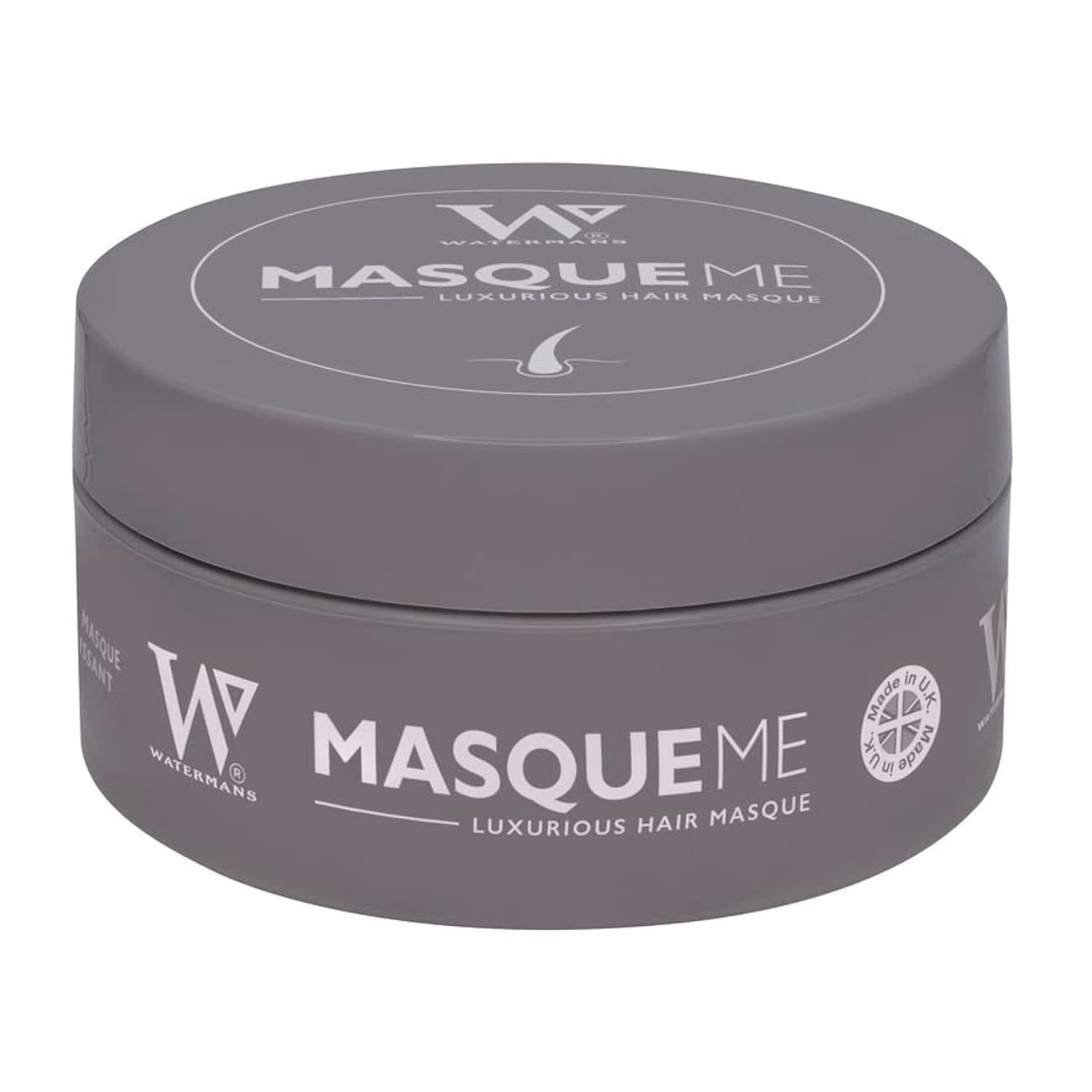Watermans Hydrating Rosemary Argan Oil Hair Mask and Deep Conditioner for Dry or Damaged Hair with Niacinamide, Provitamin B5, Caffeine, B3, B6, B7, C, E (6.76 fl oz)