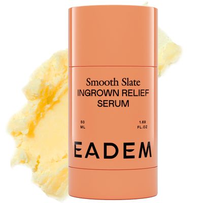 EADEM Smooth Slate Ingrown Hair Roller Serum, Targets Bumps Trapped Hairs, Faded Topicals for Scarring and Dark Spots, AHAs and Tyrosinase, Slows Ingrown Hair Regrowth