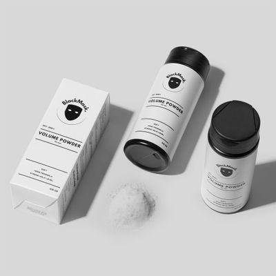 BlackMask 2 Pack Volume Powder for Hair, Texture Powder for Men, Hair Powder for Men