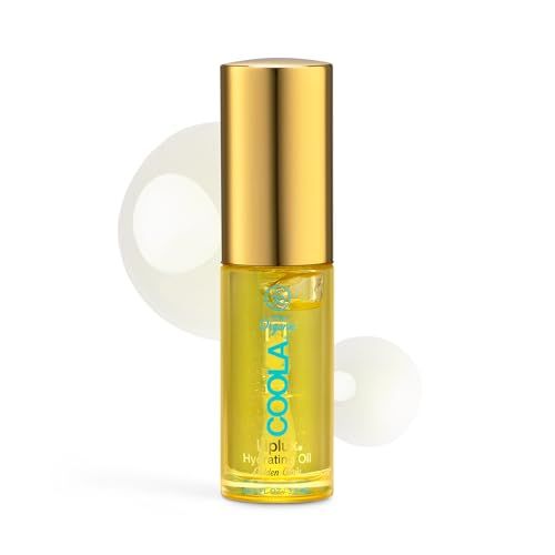 COOLA Organic Liplux Lip Oil and Lip Gloss Sunscreen with SPF 30, Dermatologist Tested Lip Balm for Daily Protection, Vegan and Gluten Free, 0.11 Fl Oz (Pack of 1)