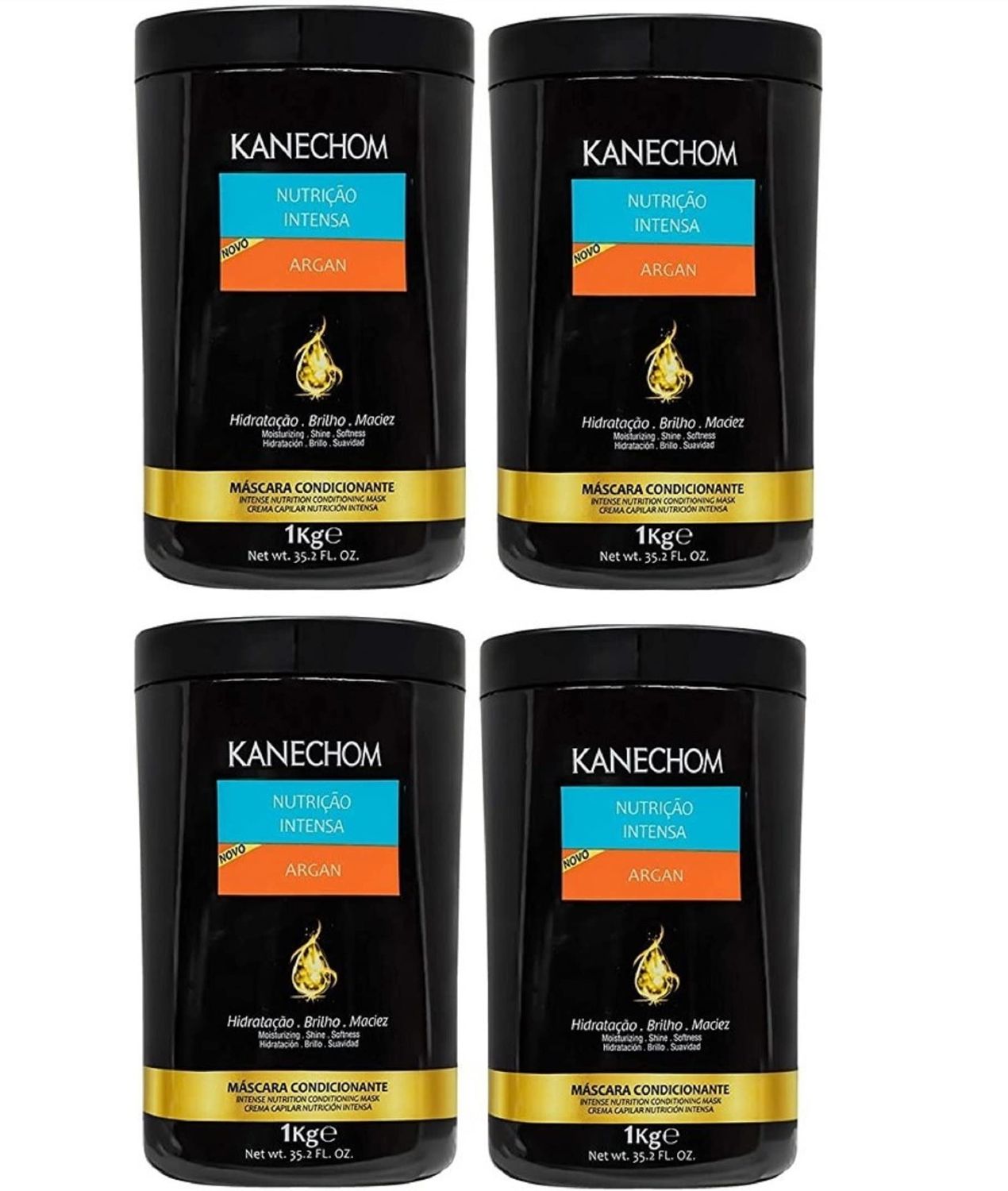 kanechom Argan Hair Treatment Cream for Damaged Hair 1000g SEALED (108113)