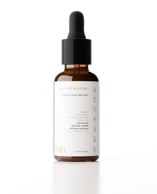 NALU Organic Moisture Booster Hair Treatment. Deeply Hydrating Ingredients. Ultimate Revitalization Radiant Glow. All Hair Types, 4 Fl Oz.