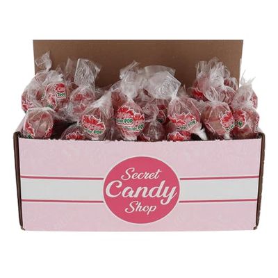 SECRET CANDY SHOP Tootsie Pops Lollipops 40 Lollies in a Box (Peppermint Candy Cane)